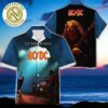 AC DC Aloha Highway To Hell ACDC Guitar Music Hawaiian Shirt