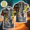 ACDC Rock And Roll Album Collage Aloha Summer Hawaiian Shirt