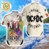 ACDC High Way To Hell Band Photo Summer 2025 Hawaiian Shirt