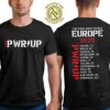 AC DC PWR UP Are You Ready PWR UP Twenty Twenty Five North America Tour 2025 Two Sides Print T-Shirt