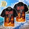 ACDC Rock Legends Highway To Hell Collage 2025 Hawaiian Shirt