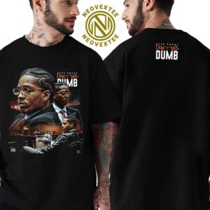 ASAP Rocky Merch Tee For New Album Don’t Be Dumb Two Sides Print Classic T-Shirt