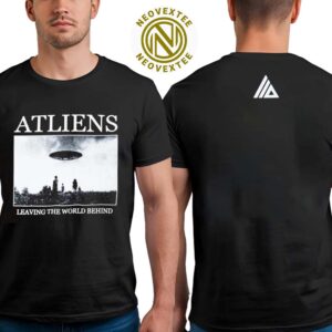 ATLiens Band Merch Leaving The World Behind Cover Two Sides Print Unisex T-shirt