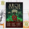 Pop Evil What Remains North America Tour 2025 Schedule List Dates Home Decor Poster Canvas