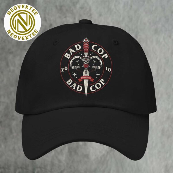 Bad Cop Bad Cop Band Merch New Logo Happy Valentine’s Day 2025 Classic Cap Snapback Hat