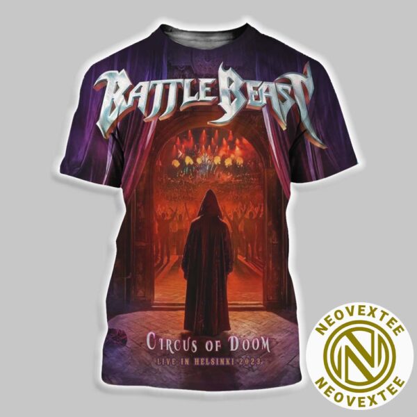 Battle Beast Album Circus Of Doom Live In Helsinki 2023 All Over Print Shirt