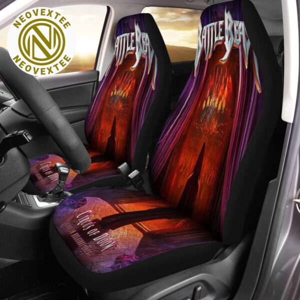 Battle Beast Album Circus Of Doom Live In Helsinki 2023 Car Seat Covers