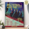 Half Me Band World Tour 2025 Schedule List Dates Home Decor Poster Canvas