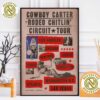 Beyonce Cowboy Carter Tour 2025 And The Rodeo Chitlin Circuit Tour Home Decor Poster Canvas