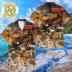 Black Sabbath Album Greatest Hits 2025 Summer Hawaiian Shirt