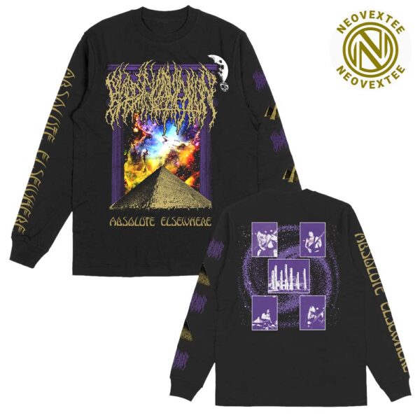 Blood Incantation Merch Tee Absolute Elsewhere Into The Stargate Long Sleeve T-Shirt