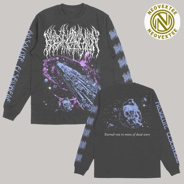 Blood Incantation New Merch Eternal Rest Mists Of Dead Stars Long Sleeve T-Shirt