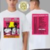 Dropkick Murphys St Patrick’s Day Tour 2025 With The Menzingers And Teenage Bottlerocket Dates List Two Sides Print T-Shirt