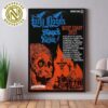 Early Moods And ZIG ZAGS Poster For Europe Tour 2025 Dates List Home Decor Poster Canvas