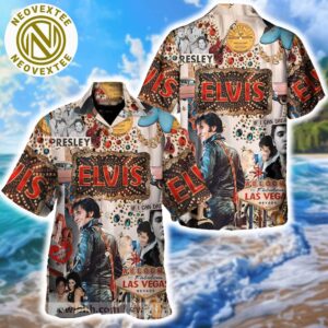 Elvis Presley If I Can Dream Aloha Music Summer 2025 Hawaiian Shirt And Beach Short