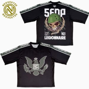 Five Finger Death Punch Limited Edition 5FDP Legionnaire Eagle Unisex T-Shirt