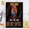 The Blue Stones North America Tour 2025 Schedule List Date Home Decor Poster Canvas