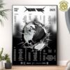 Get The Shot Pit Of Misery Tour 2025 With Special Vomit Forth Half Me And SOULPRISON Schedule List Dates Home Decor Poster Canvas