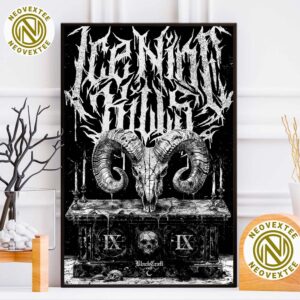 Ice Nine Kills x Blackcraft Limited Edition Home Decor Poster Canvas