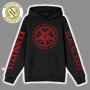 Ice Nine Kills x Blackcraft New Merch Pentagram Hoodie T-Shirt