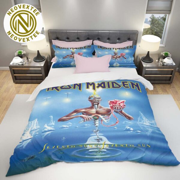 Iron Maiden Seventh Son Of A Seventh Son Album King Bedding Set