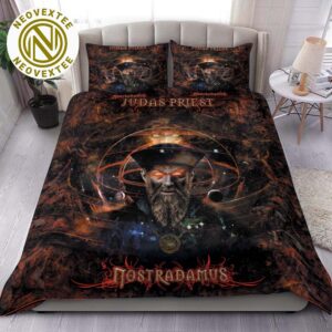 Judas Priest Album Nostradamus Cover King Bedding Set