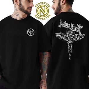 Judas Priest Angel Of Retribution Merch Tee 20th Anniversary Two Sides Print Unisex T-Shirt