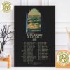 Our Lady Peace 30th Anniversary Tour 2025 Start In Calgary AB On February 19 2025 Home Decor Poster Canvas