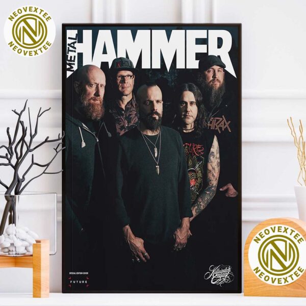 Killswitch Engage X Metal Hammer Magazine Celebrate New Album This Consequence Home Decor Poster Canvas