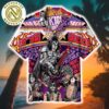 Kiss Rock Album Art Collage Classic Rock Icons Vibrant Summer 2025 Hawaiian Shirt