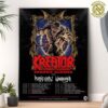 Alpha Wolf Band Terrible Days Across Australia 2025 Malevolence And Zuko Schedule List Dates Home Decor Poster Canvas