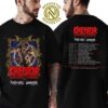 Alpha Wolf Band Terrible Days Across Australia 2025 Malevolence And Zuko Schedule List Dates Unisex T-Shirt