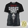 Lacuna Coil Sleepless Empire Tour 2025 For March April And May 2025 List Dates All Over Print Shirt