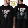 Lacuna Coil Sleepless Empire Tour 2025 For June October And November 2025 Dates List Two Sides Print Unisex T-Shirt