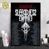 Lacuna Coil Sleepless Empire Tour 2025 For June October And November 2025 Dates List Home Decor Poster Canvas