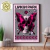 Linkin Park Poster In Monterrey Mexico At Estadio Banorte From Zero World Tour 2025 On February 5 2025 Home Decor Poster Canvas