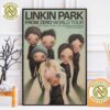 Linkin Park Poster In Japan Art By Takashi Okazaki At Saitama Super Arena On February 12 2025 From Zero World Tour 2025 Poster Canvas