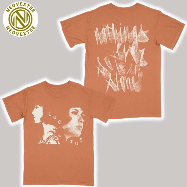 Lucius Limited Edition Tee Set in Stone Terracotta Tee Two Sides Print Unisex T-Shirt