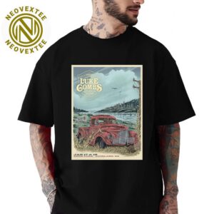 Luke Combs First Gig Poster For Auckland New Zealand At Eden Park Stadium On January 17 And 18 2025 Unisex T-Shirt