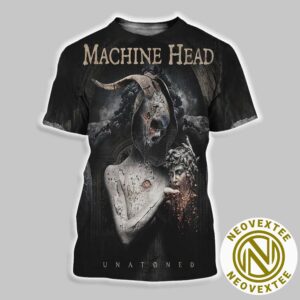 Machine Head Unbound Album 11th Drops Out April 25 2025 All Over Print Shirt