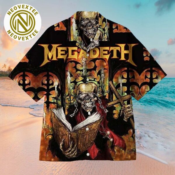 Megadeth Band Creative Music 2025 Hawaiian Shirt For Family