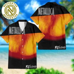 Metallica Reload Album 2025 Summer Gift For Fan Hawaiian Shirt