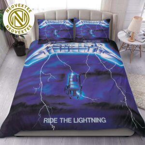 Metallica Ride The Lightning Album Cover For Fan Music Bedding Set