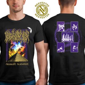 Official Blood Incantation Absolute Elsewhere Into The Stargate Merch Two Sides Print T-Shirt