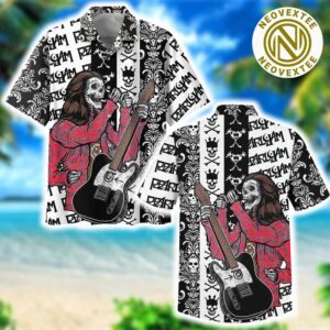 Pearl Jam Yellow Ledbetter Collections 2025 Hawaiian Shirt And Short