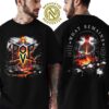 Pop Evil What Remains North America Tour 2025 Schedule List Dates Two Sides Print Unisex T-Shirt