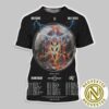 Arch Enemy Band Poster For North American Blood Dynasty 2025 Tour Dates All Over Print Shirt