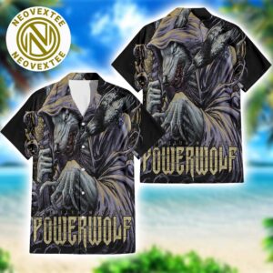 Powerwolf Band Metallum Nostrum Album Cover Aloha Music Family Hawaiian Shirt