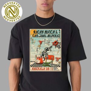 Richy Mitch And The Coal Miners Poster For Show Australia Tour 2025 Unisex T-Shirt