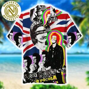 Sex Pistols God Save The Queen Summer Hawaiian Shirt 2025 For Family